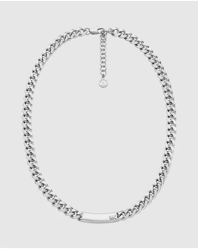 Michael Kors - Outlet Silver Necklace