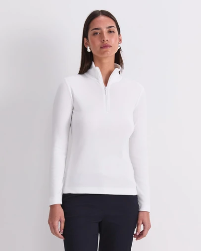 Sportscraft - Lucy Zip Funnel Neck