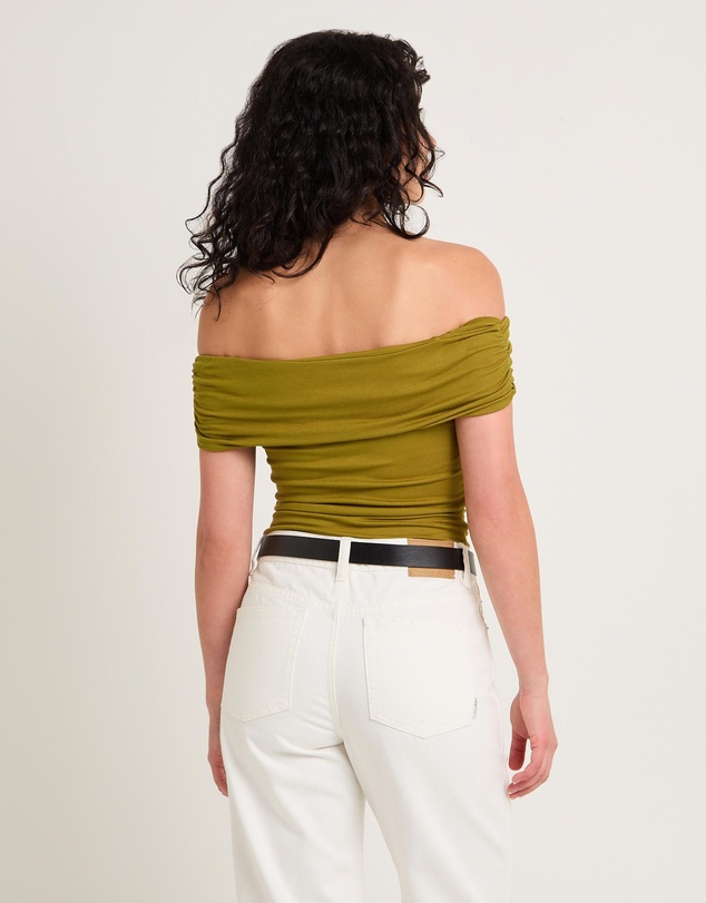 Alice In The Eve - Armani Cold Shoulder Top