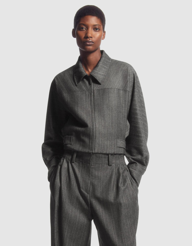 COS - Herringbone Wool-Blend Utility Jacket - AU Exclusive Capsule