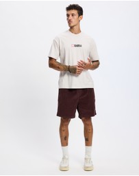 S Double - S Cube Mid Block SS Tee