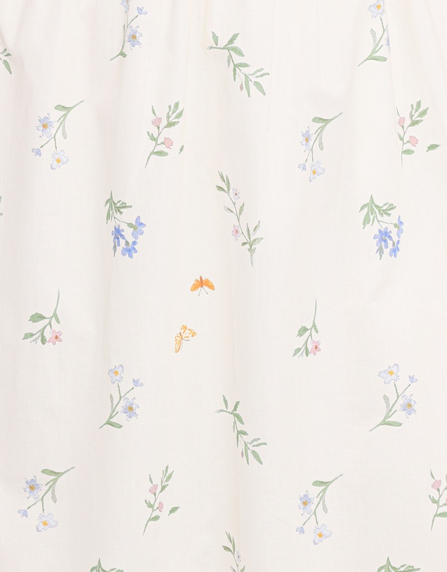 Petal & Pup - Steele Puff Sleeve Midi Dress - Floral