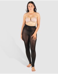 B Free Intimate Apparel - Ladder Resistant Shaping Stirrup Tights