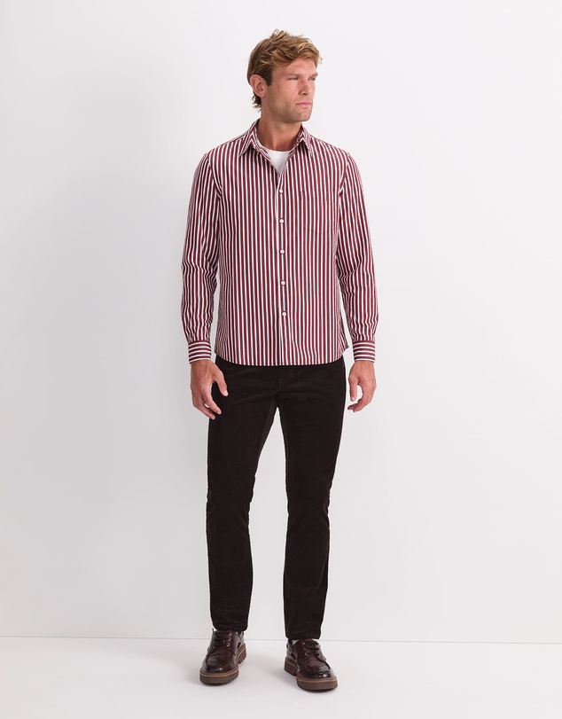 Sportscraft - Ryan Stripe Long Sleeve Shirt