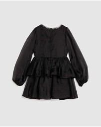 Bardot Junior - Wednesday Organza Trim Dress - Kids-Teens