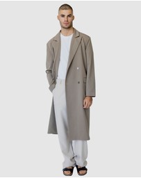 Justin Cassin - Headline Oversize Trench Coat