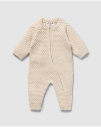 Wilson & Frenchy - Organic Knitted Bubble Growsuit - Babies