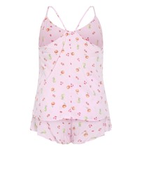 City Chic - Kitty Berry Print Pyjama Set