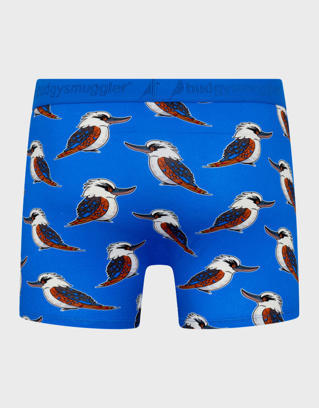 Budgy Smuggler - Men's Underwear Trunks in Blue Kookaburra