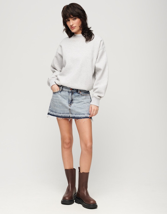 Superdry - Denim Mini Skirt