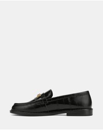 Wittner - Bennett Croc Embossed Leather Loafers