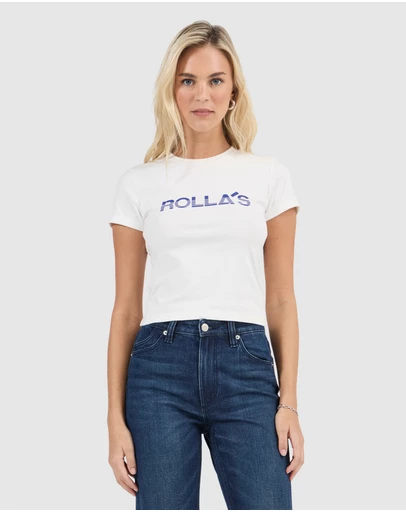Rolla's - Classic Tee Faded Logo