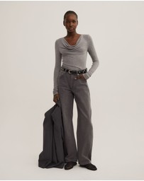 Witchery - Cowl Neck Long Sleeve Top