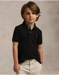 Polo Ralph Lauren - Cotton Mesh Polo Shirt - Kids