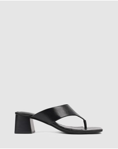 Black Vintage Leather