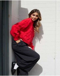 Esther & Co - Hadi Knit - Red