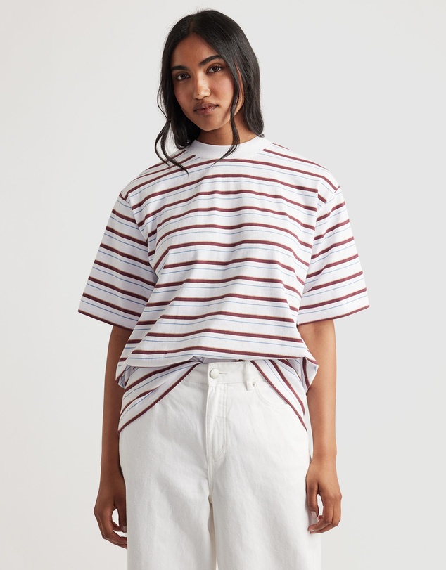 Decjuba - Isabella Oversized Stripe Tee