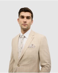 Politix - Windowpane Check Tailored Jacket