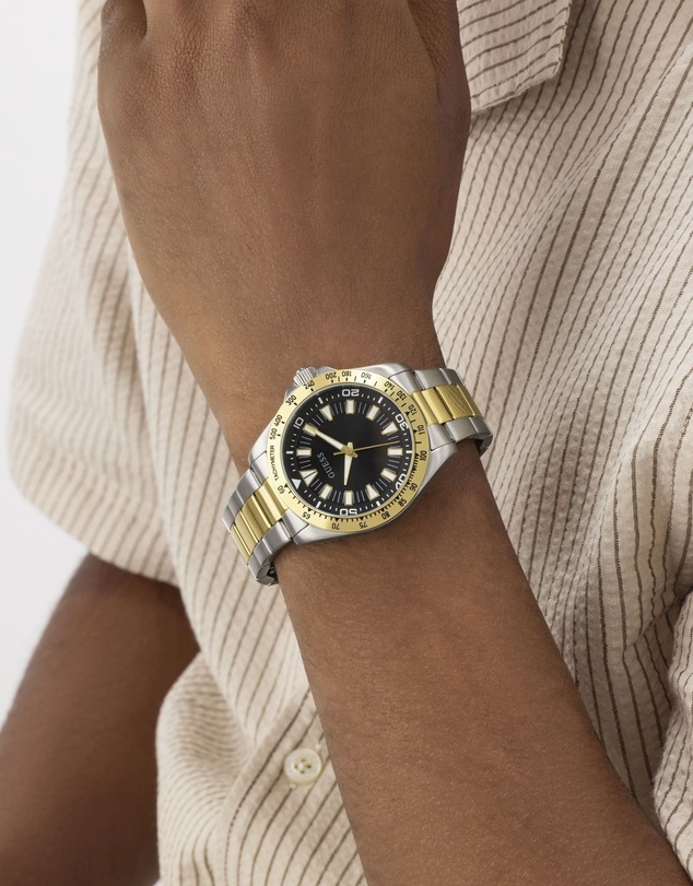 GUESS - GUESS Men's 2-Tone Analogue Watch