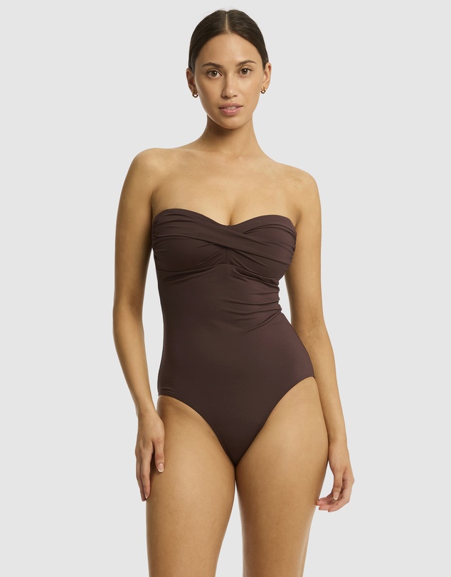 Sea Level Australia - Essentials Edit Twist Bandeau One Piece