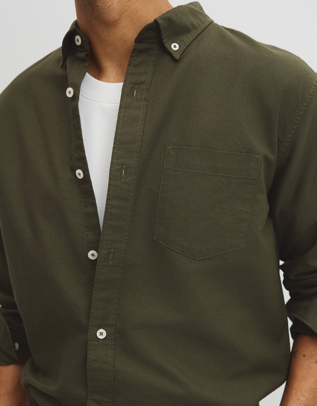Country Road - Australian Good Earth Cotton Regular Fit Oxford Shirt