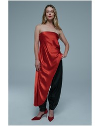 Bardot - Alita Strapless Satin Tunic