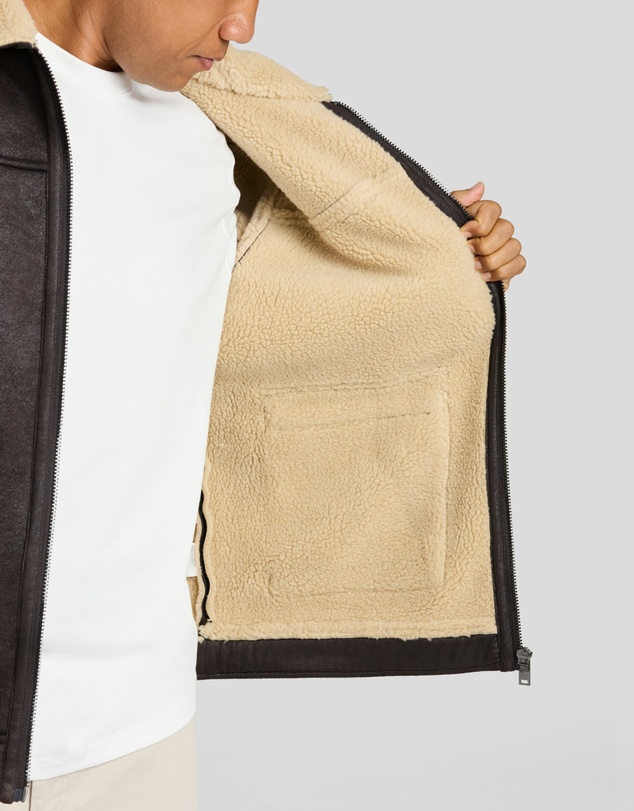 Johnny Bigg - Bomber Sherpa Jacket