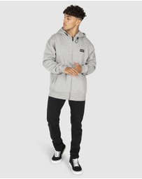 UNIT - UNIT Stack Mens Zip Thru Hoodie