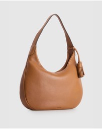 Evity - Maisy Leather Tassel Shoulder Bag