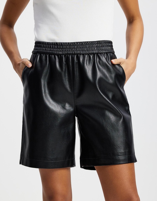 Mossée - Mila Leather Shorts