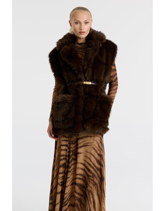 Bardot - Brentley Faux Fur Vest
