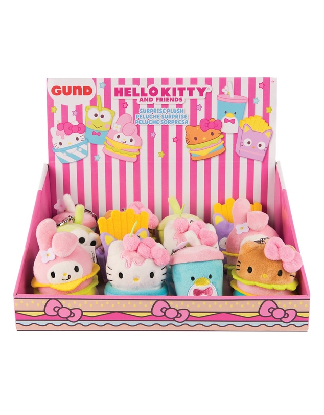 Hello Kitty - Surprise Plush: Fast Food (6 Asst/Cdu12)