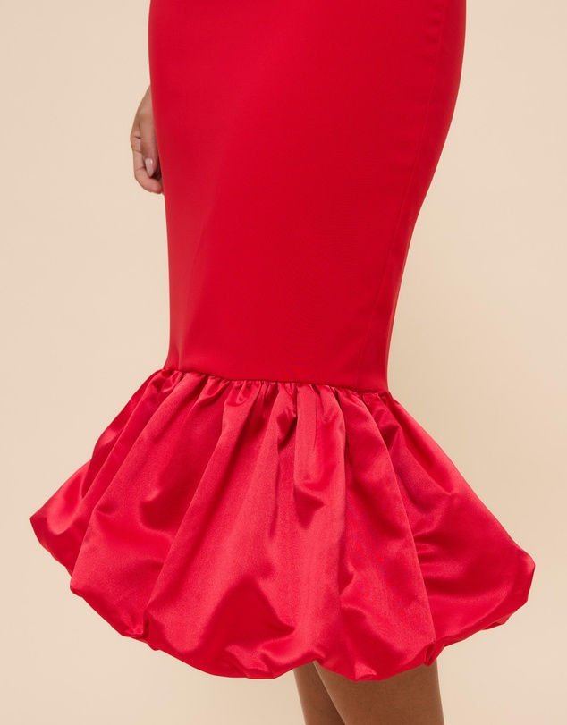 CHANCERY - Cleo Peplum Midi Dress