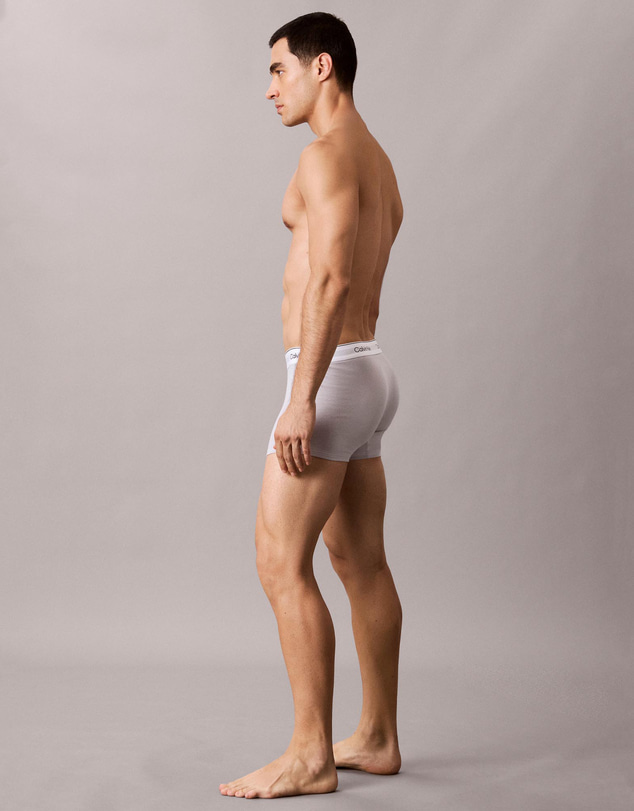Calvin Klein - 3-Pack Icon Cotton Stretch Relaxed Fit Trunks