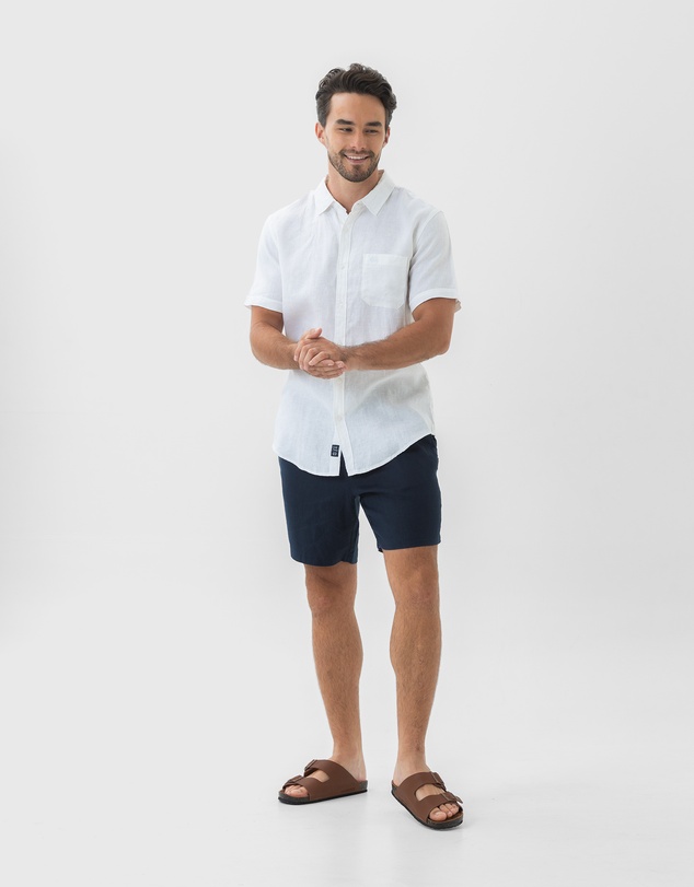 Coast Clothing - Short Sleeve Linen Shirt