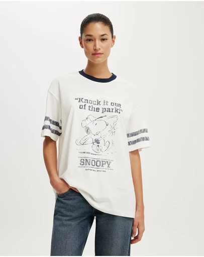 Cotton On - The Lcn Boxy Graphic Tee