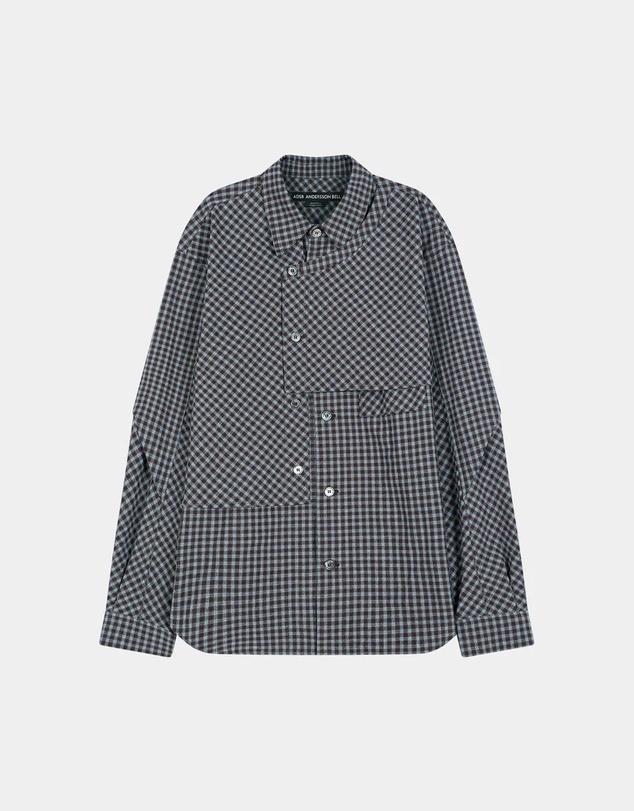 Andersson Bell - Maey Check Layered Shirt