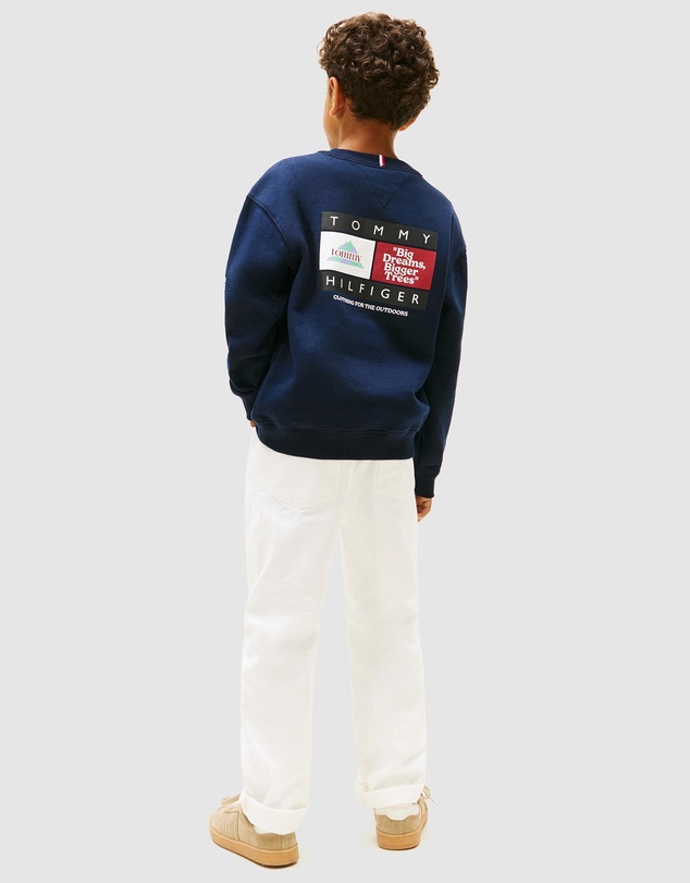 Tommy Hilfiger - Printed Crewneck Sweatshirt - Teens