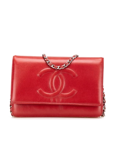 Pre-Loved by Azura Reborn - Pre-Loved chanel Chain Wallet Leather Crossbody