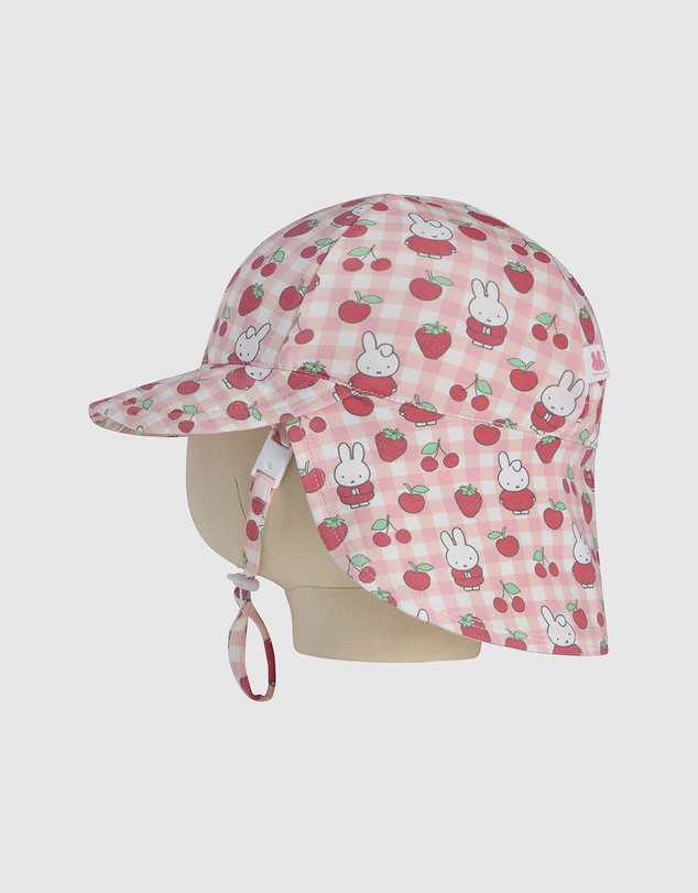 Kynd Baby - Miffy Sunny Hat in Berry Check