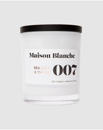 Maison Blanche - 007 Sea Salt & Thyme - Large Candle