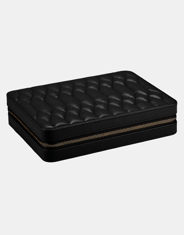 Wolf - WOLF Lauren Large Zip Case Black