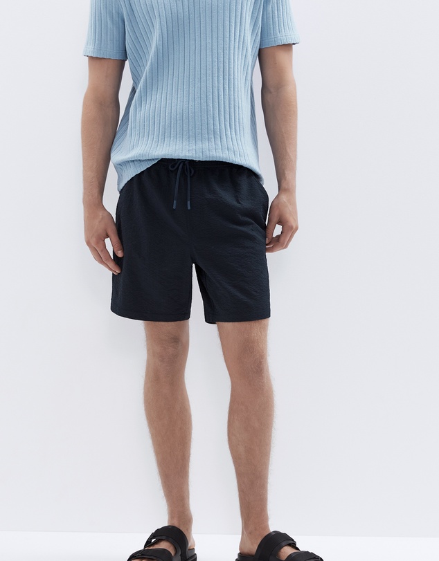 UNISON - Seersucker Swim Short