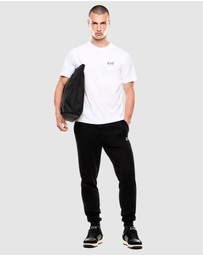 Emporio Armani EA7 - Train Logo Series M Tee SS Extended Logo CC