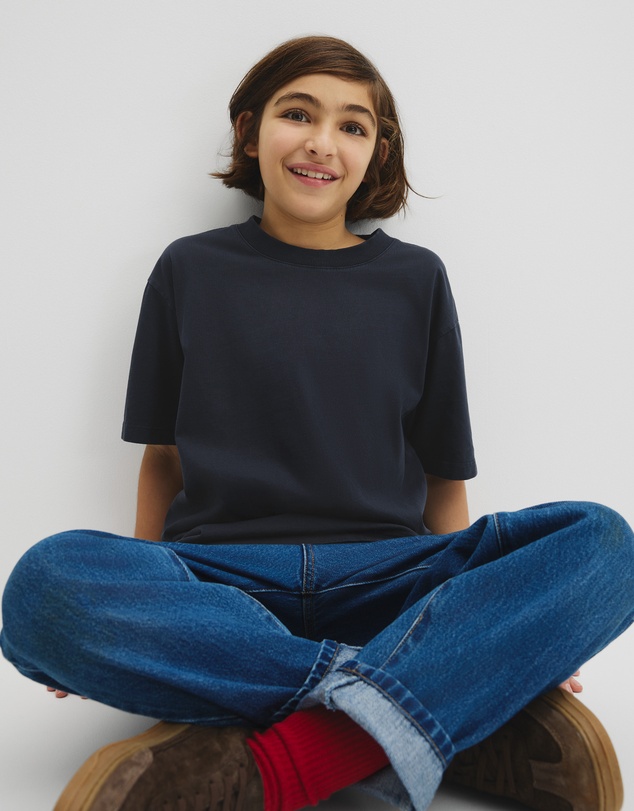 Country Road - Teen Australian Cotton Relaxed Short Sleeve T-shirt