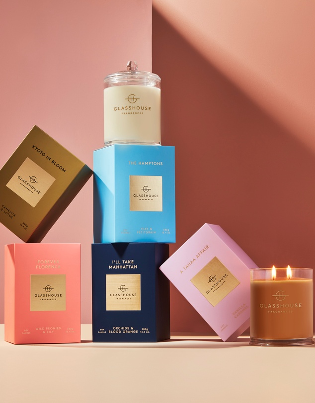 Glasshouse Fragrances - The Hamptons 380g Soy Candle