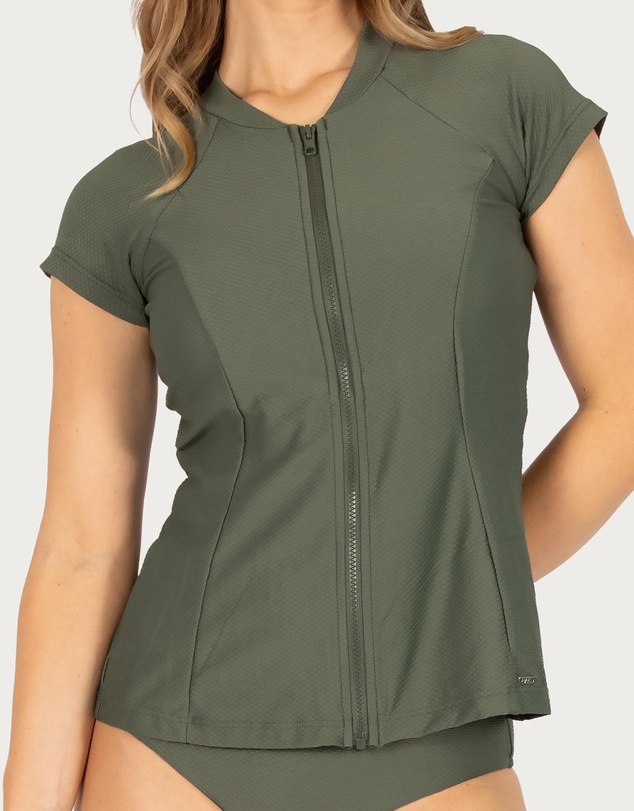 Baku Swimwear - Rococco Short Sleeve Rash Vest