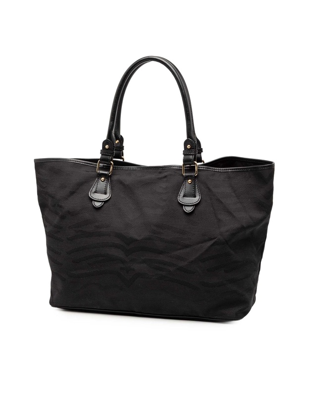 Pre-Loved by Azura Reborn - Pre-Loved Canvas Tiger Print Tote