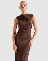 Forever New - Kristy Metallic Maxi Dress