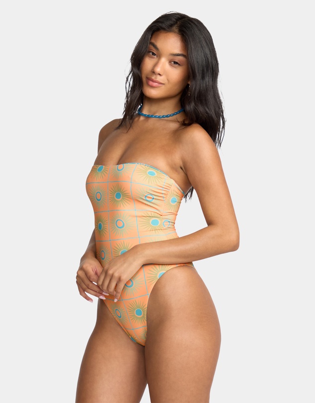 Billabong - Womens Shw Me Sun Reversible Trully Hi One Piece Swimsuit